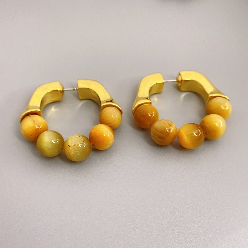 Lorie – Boucles d’Oreilles Personnalisées en Argent Sterling