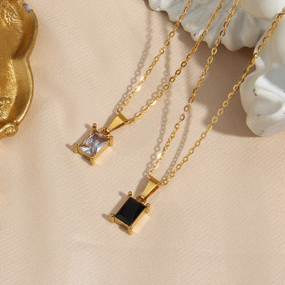Karla – Collier pendentif en acier inoxydable