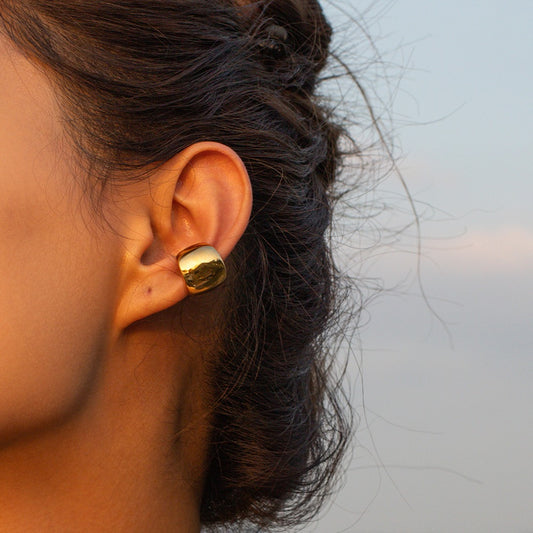 Isla – Ear Cuff Large Doré