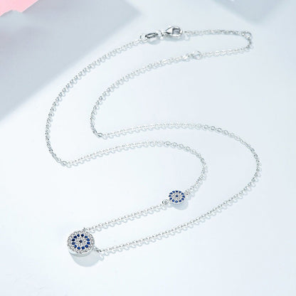 Sayuri – Collier Œil Scintillant Protecteur