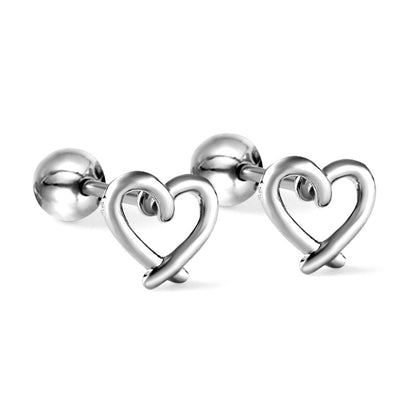 Olivia – Boucles d'oreilles Clous en Acier Inoxydable