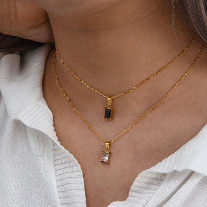 Karla – Collier pendentif en acier inoxydable