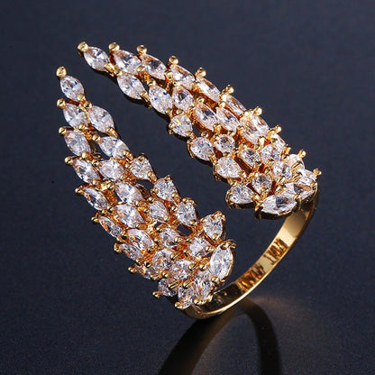 Isaline – Bague Ailes d’Ange en Argent