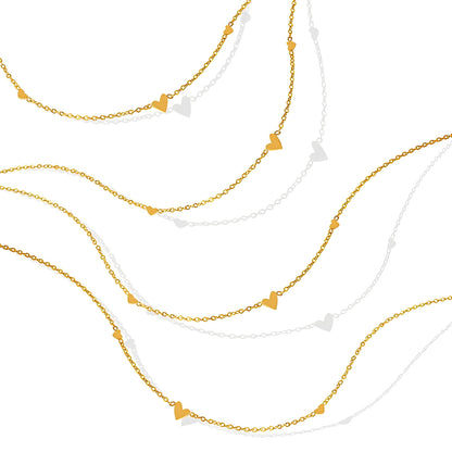 Adele – Collier Cœur Élégant et Moderne