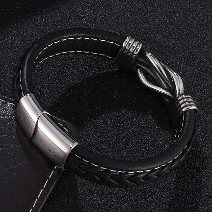 Kaito – Bracelet Punk en Acier Titane