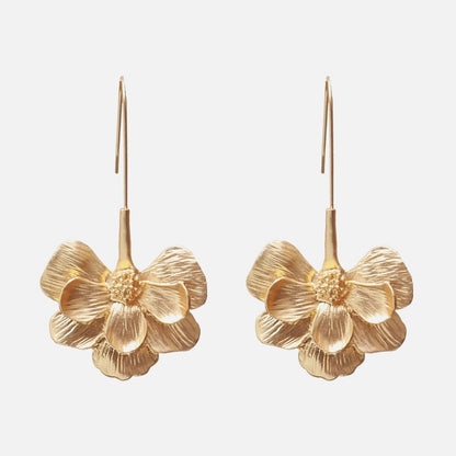 Mariz – Boucles d’Oreilles Fleur Épanouie