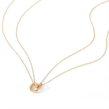 Vinn – Collier Rond Bicolore en Acier Inoxydable
