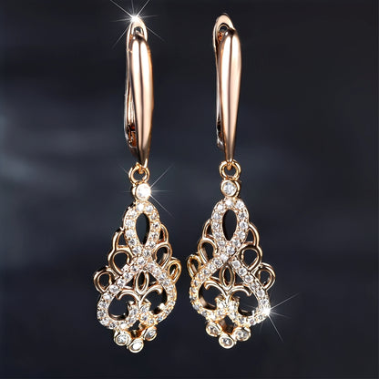 Belen – Boucles Elfe Élégantes en Or