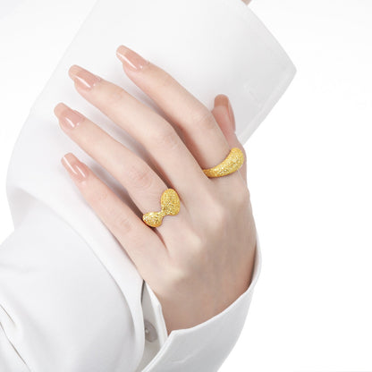 Melina – Bague Bulles Ajustable