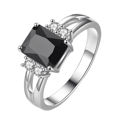 Ravenna – Bague Vintage avec Onyx Brillant