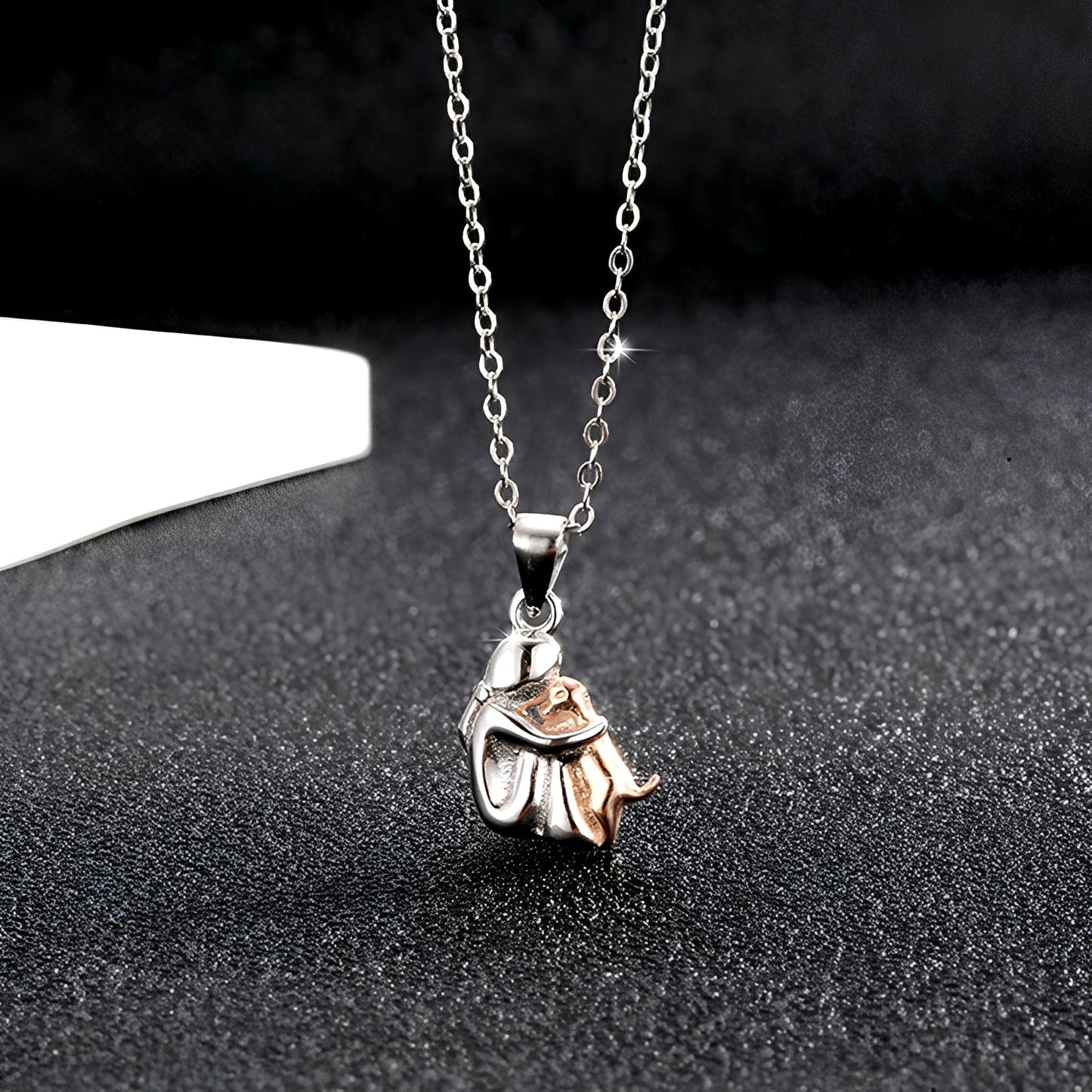 Neko – Collier Pendentif Câlin Chien et Maître