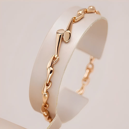 Lina – Bracelet Élégant en Or
