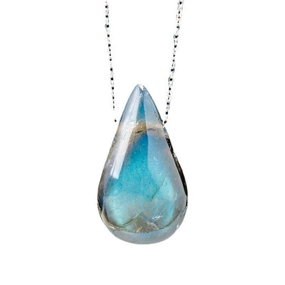 Clara – Collier Lagoon en Labradorite