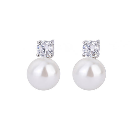 Carmel – Boucles d'Oreilles Carrées en Argent Sterling