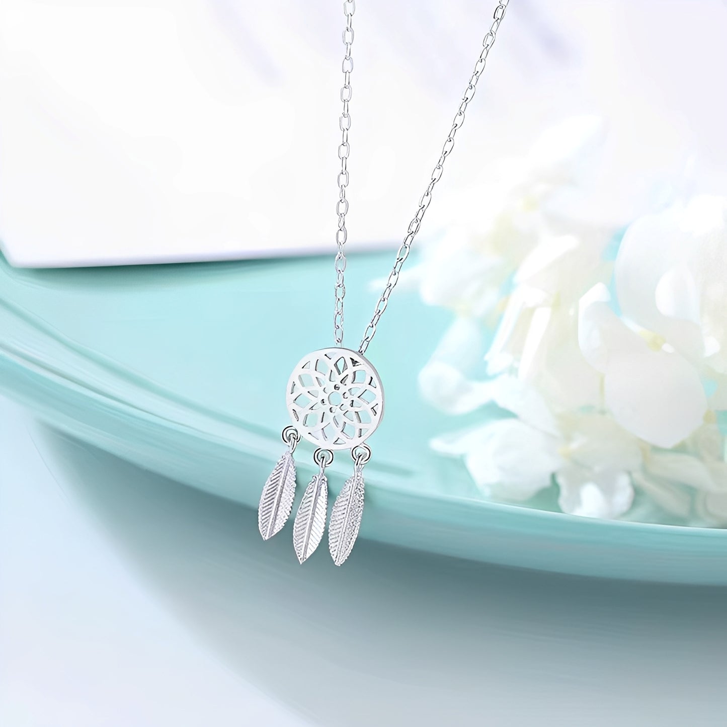 Aiyana – Collier Attrape-Rêve Spirituel
