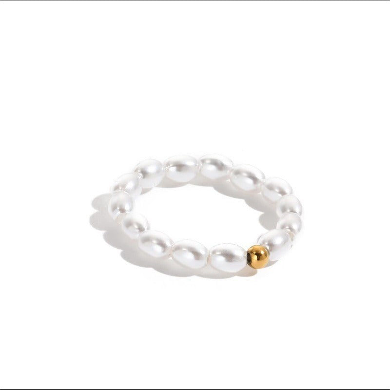 Fenna – Bague Anti-Stress avec Perle