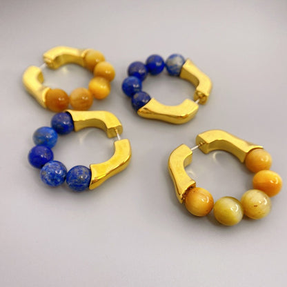 Lorie – Boucles d’Oreilles Personnalisées en Argent Sterling