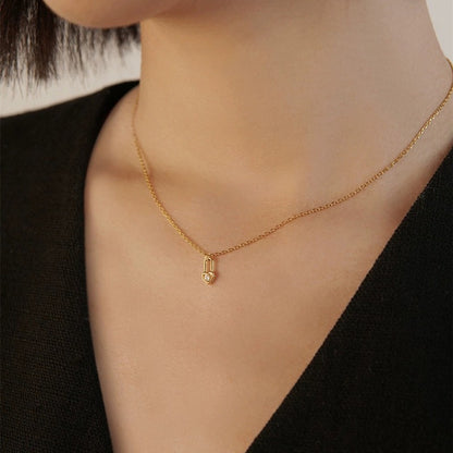 Yura – Collier Pendentif Cœur Serrure