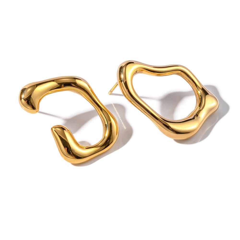 Ines – Boucles d’Oreilles Géométriques Élégantes