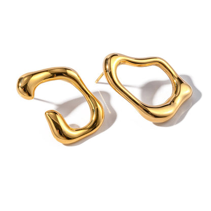 Ines – Boucles d’Oreilles Géométriques Élégantes