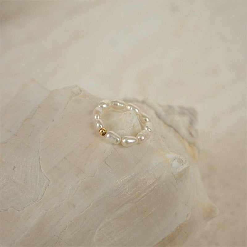 Fenna – Bague Anti-Stress avec Perle
