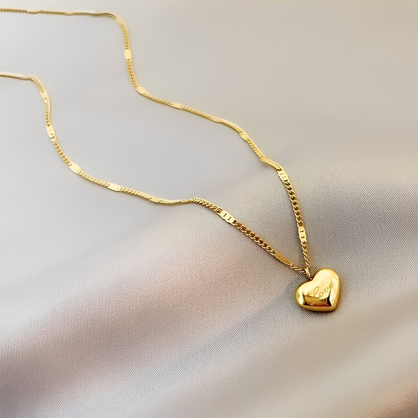 Yumi – Collier Cœur en Or