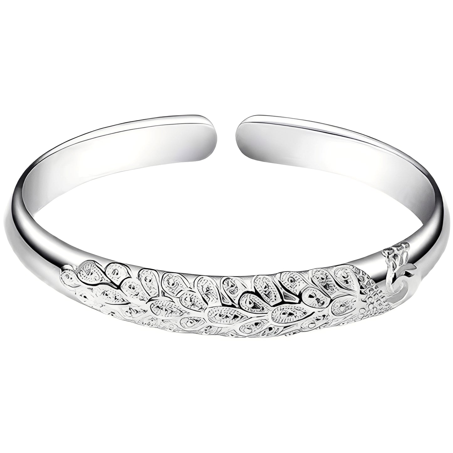 Elina – Bracelet Réglable de Sommeil en Argent