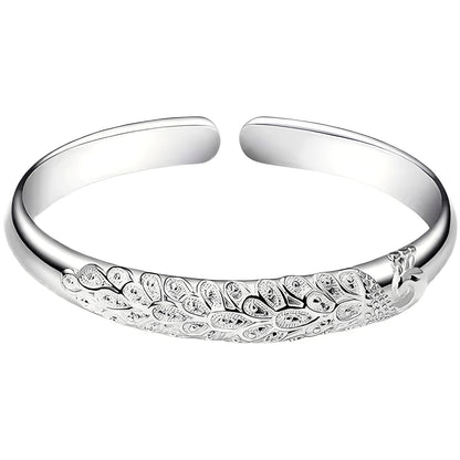 Elina – Bracelet Réglable de Sommeil en Argent