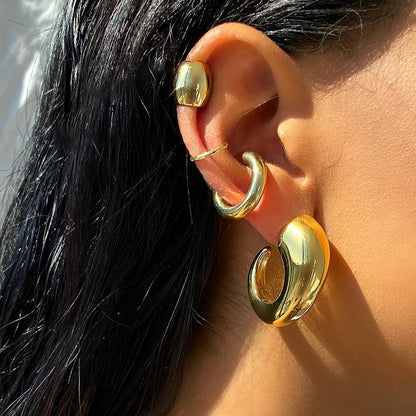 Isla – Ear Cuff Large Doré