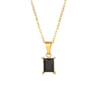 Karla – Collier pendentif en acier inoxydable