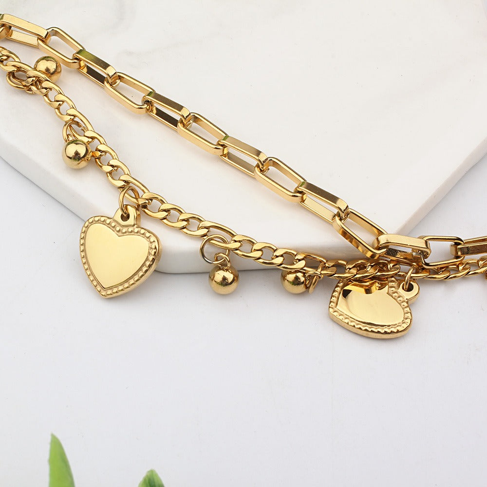 Hana – Bracelet Chaîne Romantique