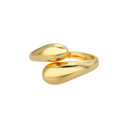 Nalia – Bague Ajustable en Or Élégant