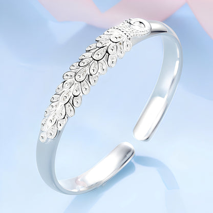Elina – Bracelet Réglable de Sommeil en Argent