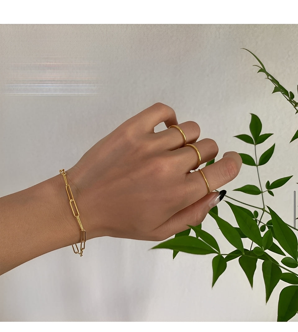 Mollie – Bracelet Empilable Élégant
