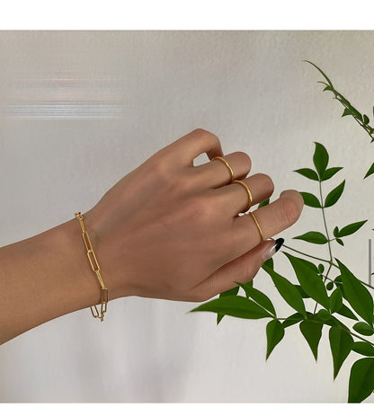 Mollie – Bracelet Empilable Élégant