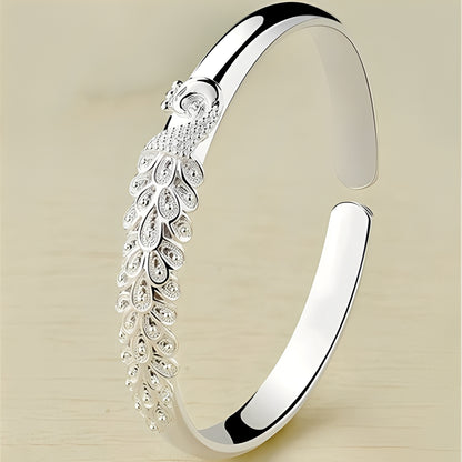 Elina – Bracelet Réglable de Sommeil en Argent