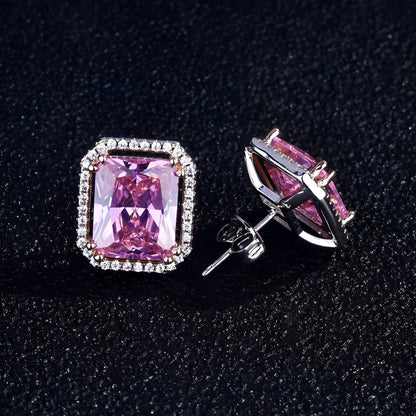 Lydiane – Collier Zircon Rectangulaire Style Princesse