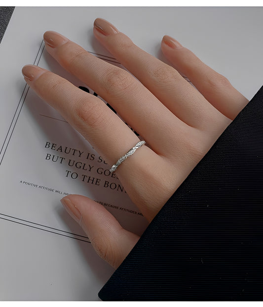 Adrien – Bague Torsadée Argent & Or