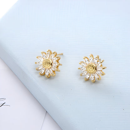 Elina – Parure Dorée 18 K sur Cuivre