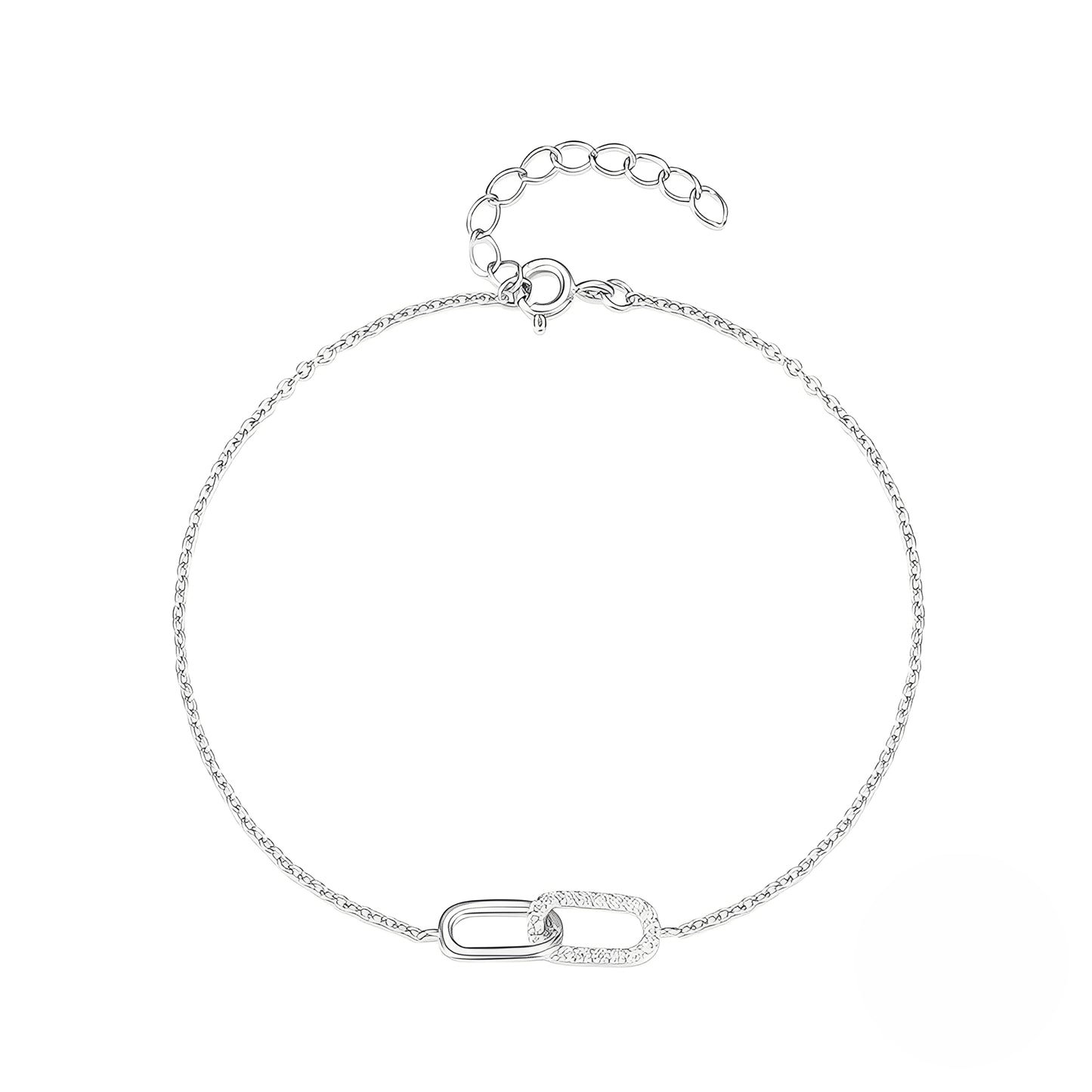 Rina – Bracelet à Maillons Scintillants