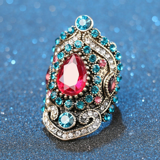 Diana – Bague Mosaïque Saphir Ottoman