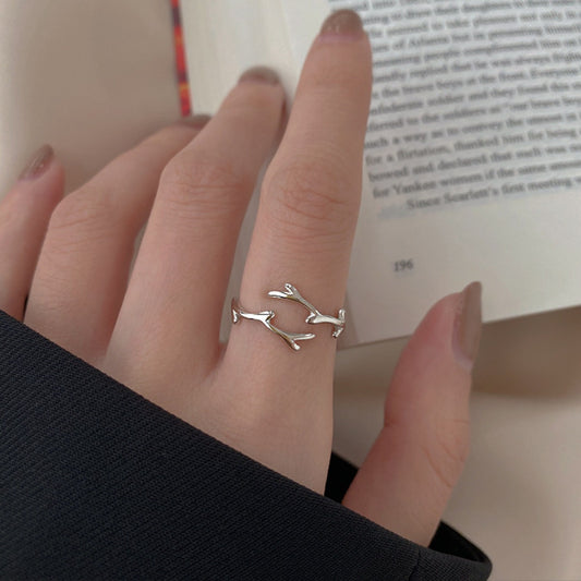 Auren – Bague Branche Argent Sterling