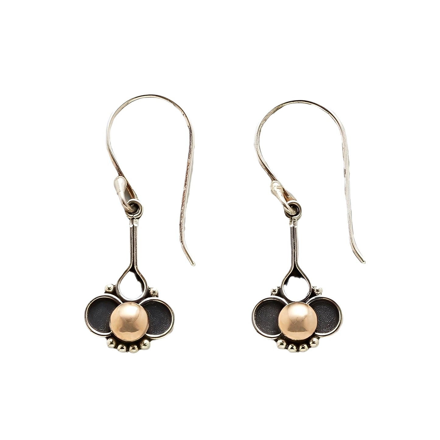 Indira – Boucles d'Oreilles Bohème avec Perles Rétro