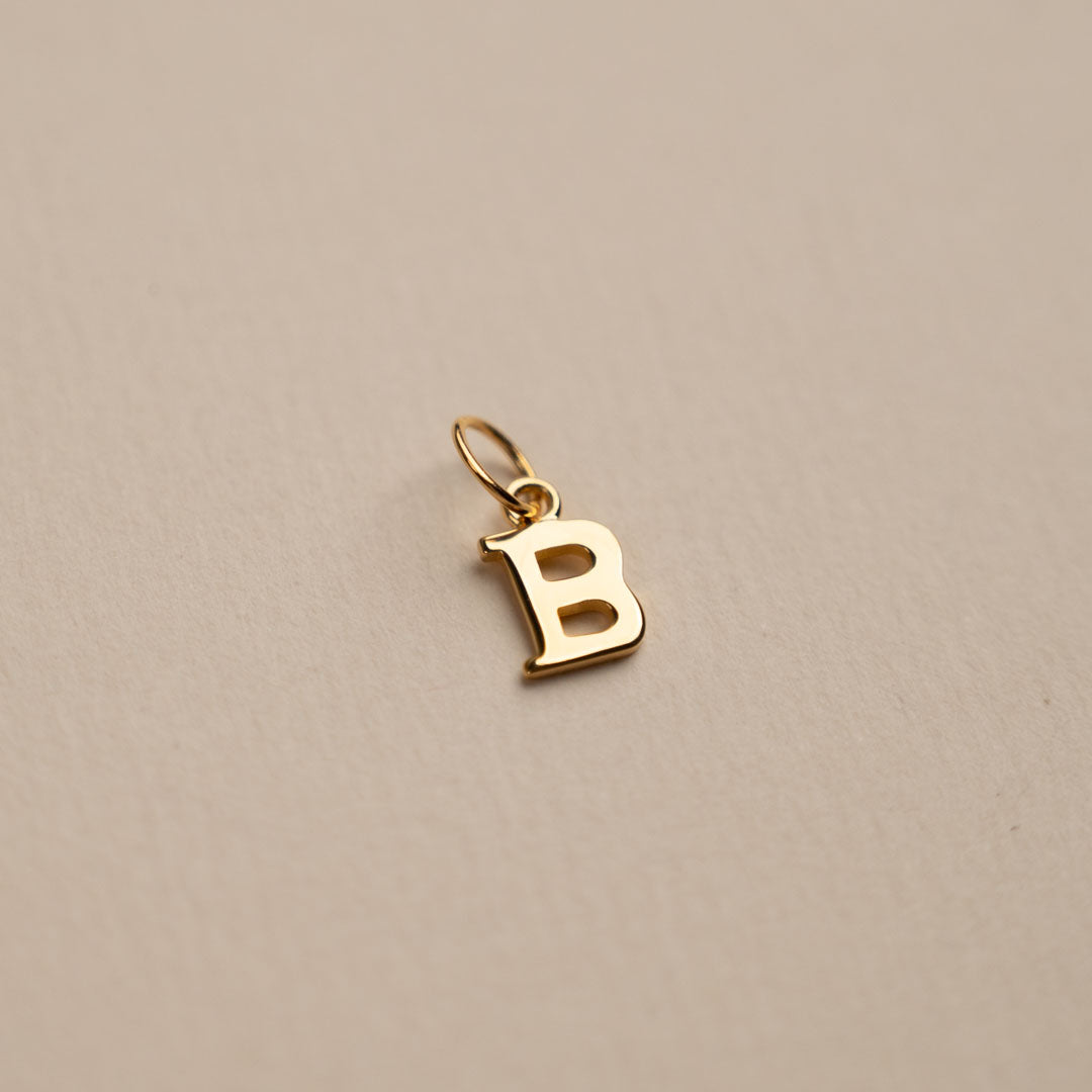 Sabrina - Pendentif Lettre en Or