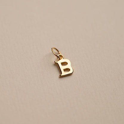 Sabrina - Pendentif Lettre en Or