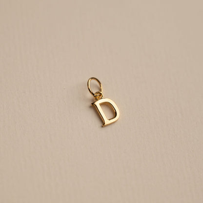 Sabrina - Pendentif Lettre en Or