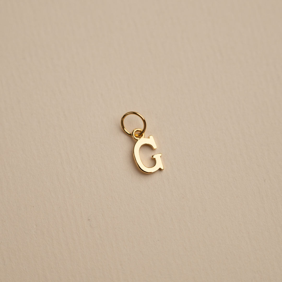 Sabrina - Pendentif Lettre en Or