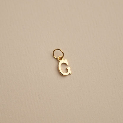 Sabrina - Pendentif Lettre en Or