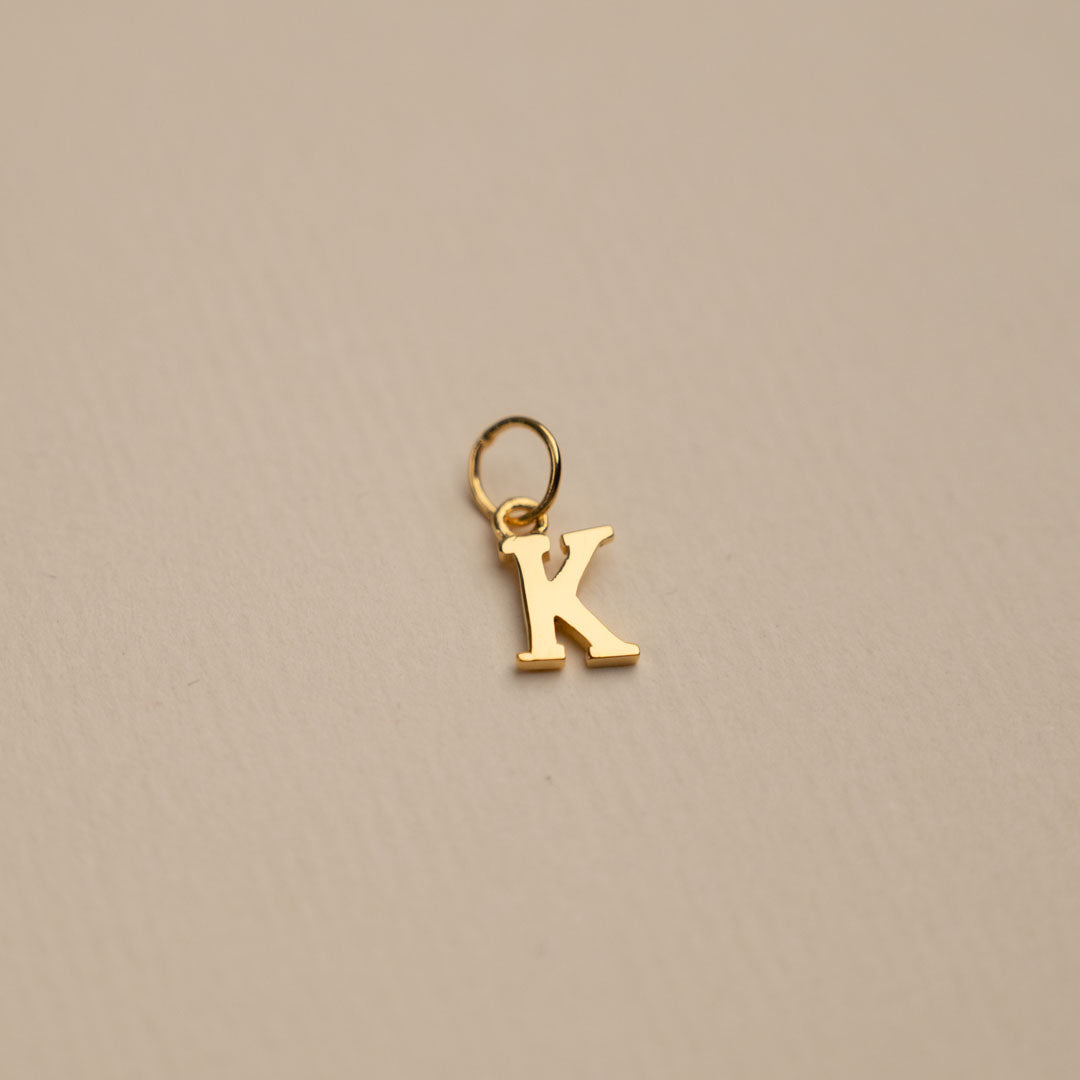 Sabrina - Pendentif Lettre en Or