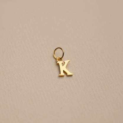 Sabrina - Pendentif Lettre en Or